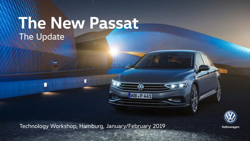 欧规版 B8 Volkswagen Passat 小改款官图发布，导入品牌首见达 Level 2 自驾评级的 IQ.Drive 驾驶辅助系统 87436
