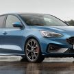2019 Ford Focus ST Mk4 官图发布，提供汽柴油两种动力，2.3双涡流涡轮增压引擎最大输出达276 hp／430 Nm