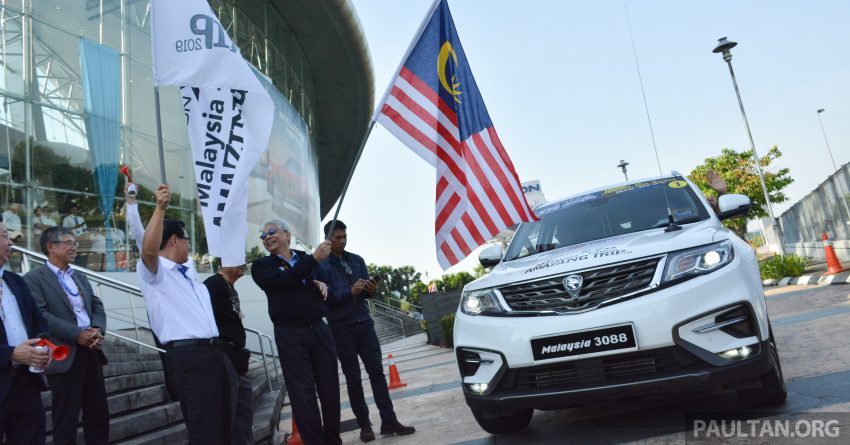 11辆 Proton X70 组车队回娘家，远征中国杭州吉利总部 88926