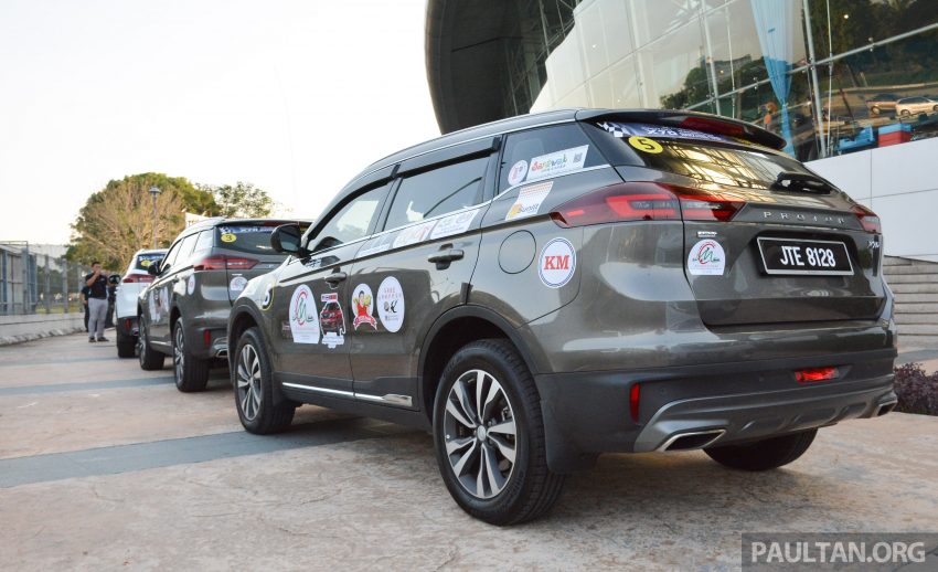 11辆 Proton X70 组车队回娘家，远征中国杭州吉利总部 88917
