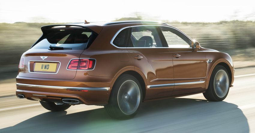 Bentley Bentayga Speed 夺下全球最快量产SUV称号 87830