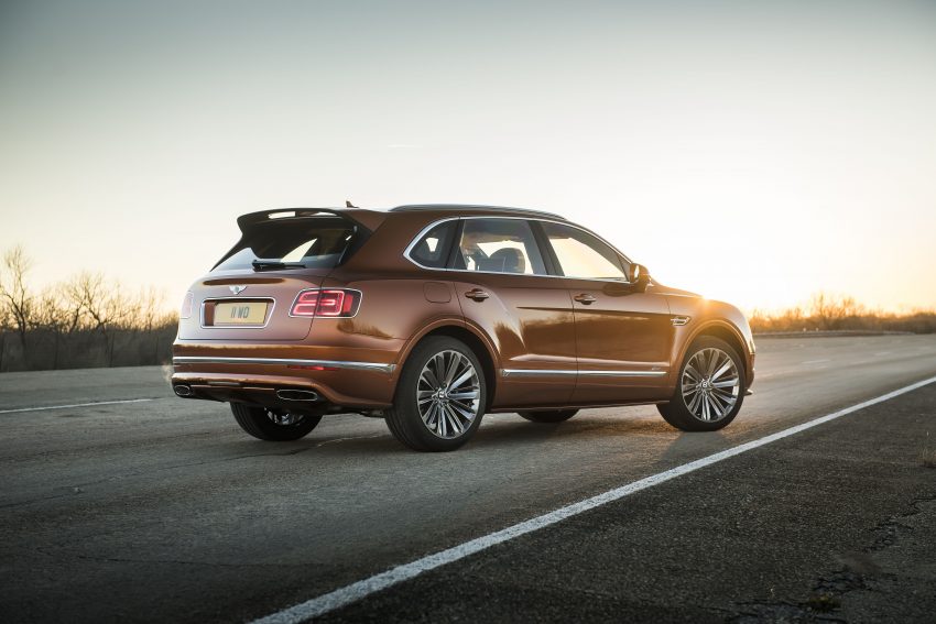 Bentley Bentayga Speed 夺下全球最快量产SUV称号 87832