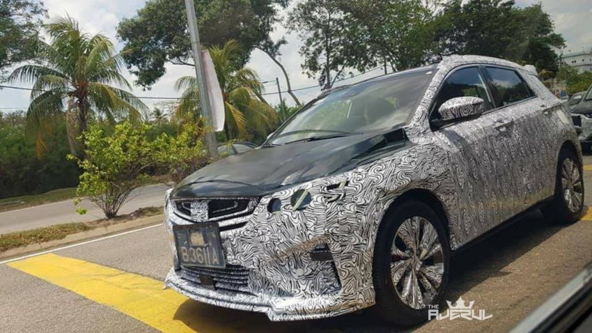 左驾版吉利缤越现身大马路测，Proton X50 推出在即？ 88398