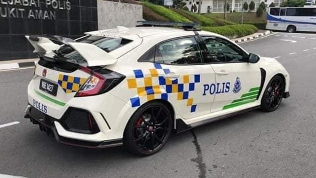 新战车入役？Honda Civic Type R 大马警车涂装现身！