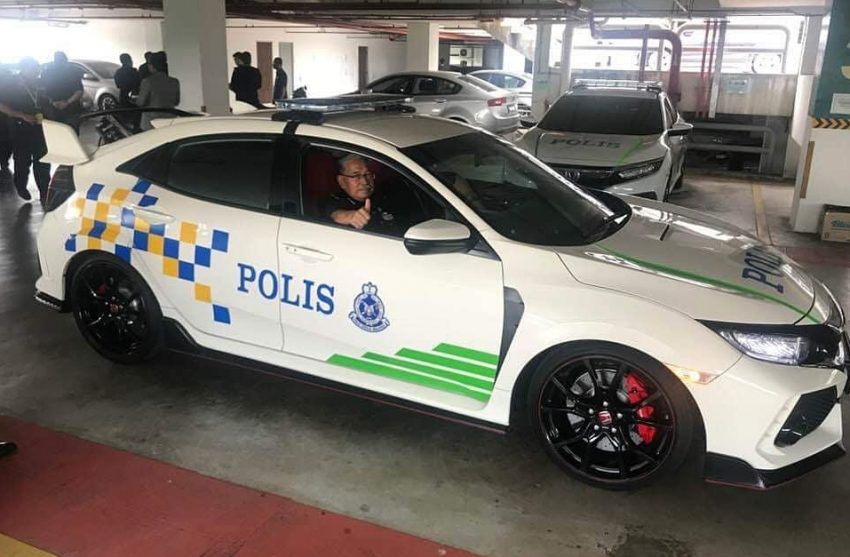 新战车入役？Honda Civic Type R 大马警车涂装现身！ 88307
