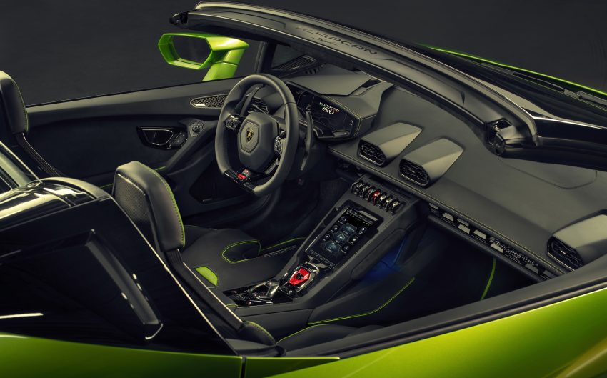 敞篷版 Lamborghini Huracan Evo Spyder ，3.1秒破百 88955
