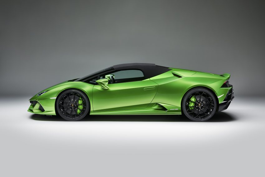敞篷版 Lamborghini Huracan Evo Spyder ，3.1秒破百 88967