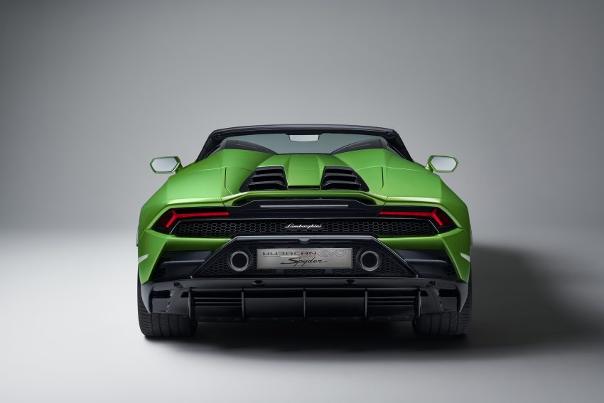 敞篷版 Lamborghini Huracan Evo Spyder ，3.1秒破百 88968
