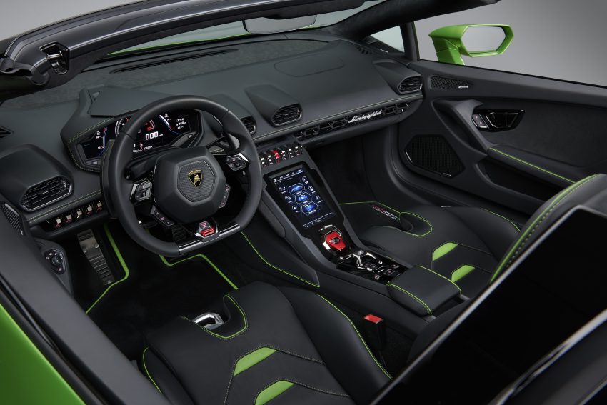 敞篷版 Lamborghini Huracan Evo Spyder ，3.1秒破百 88956