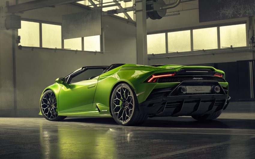 敞篷版 Lamborghini Huracan Evo Spyder ，3.1秒破百 88957