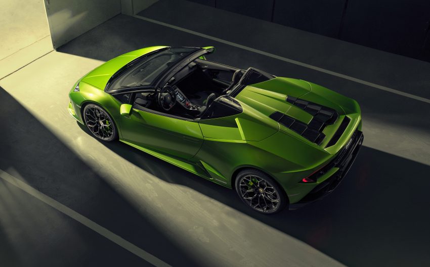 敞篷版 Lamborghini Huracan Evo Spyder ，3.1秒破百 88958