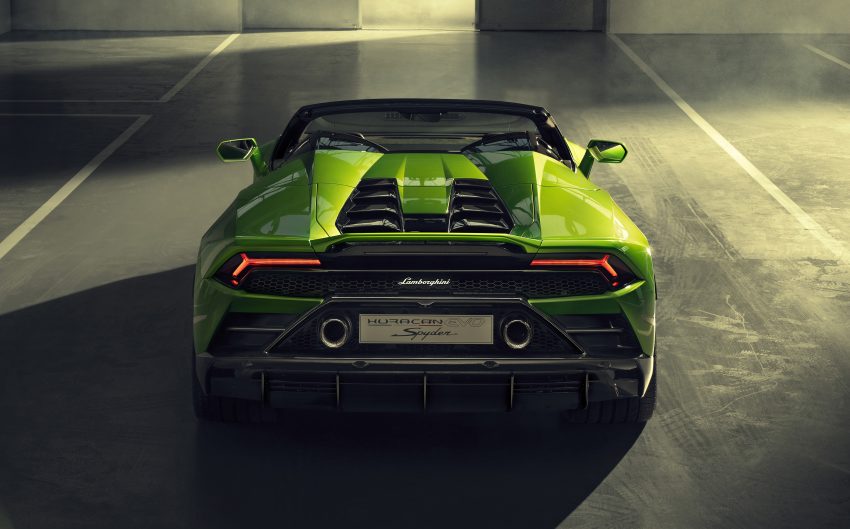 敞篷版 Lamborghini Huracan Evo Spyder ，3.1秒破百 88960