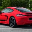 Porsche 718 Cayman SportDesign 限量上市，RM 625K