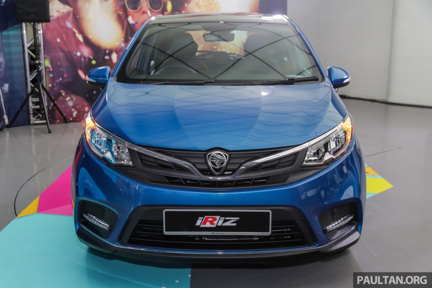 Proton Iriz 小改款5个等级的配备差异，以及改进之处 89162