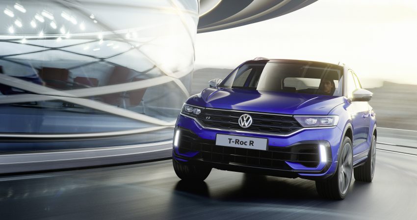 奔跑吧SUV! Volkswagen T-Roc R, 300匹马力, 4.9秒破百! 88805