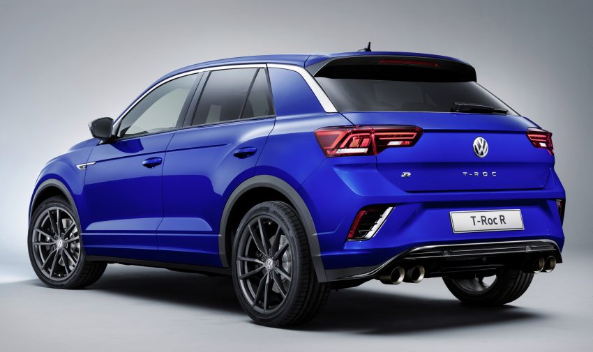 奔跑吧SUV! Volkswagen T-Roc R, 300匹马力, 4.9秒破百! 88830