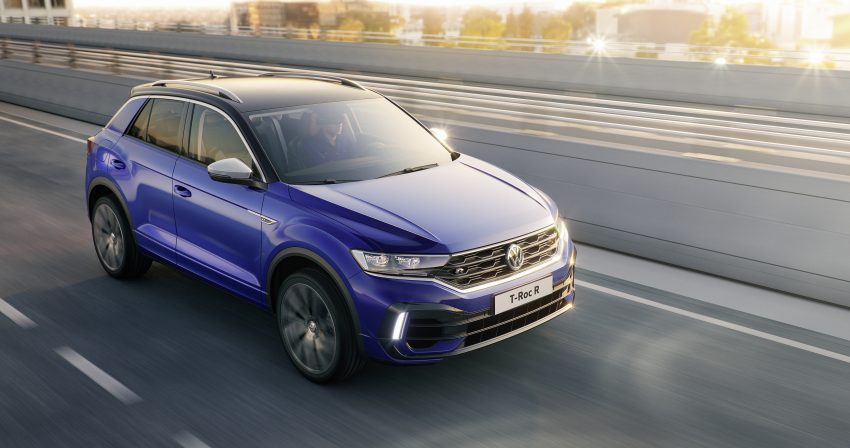 奔跑吧SUV! Volkswagen T-Roc R, 300匹马力, 4.9秒破百! 88816