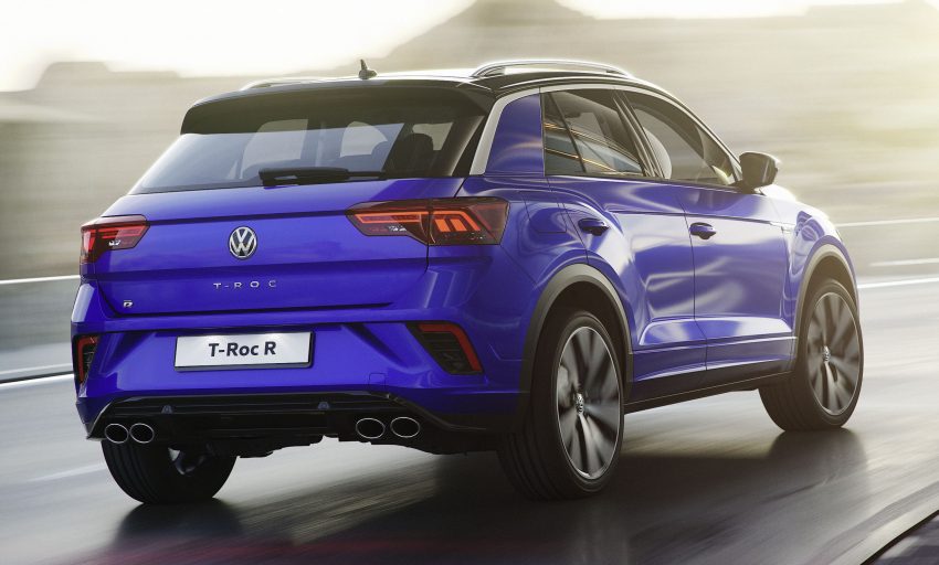 奔跑吧SUV! Volkswagen T-Roc R, 300匹马力, 4.9秒破百! 88817