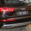 Audi Q7 3.0 TFSI quattro 修正版本地推出，从RM600k起