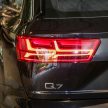 Audi Q7 3.0 TFSI quattro 修正版本地推出，从RM600k起