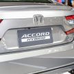 泰版第十代 Honda Accord 价格确认, 兑成令吉从19.4万起