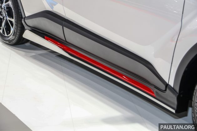 Toyota C-HR GT 套件现身曼谷车展，让帅气外观更加分