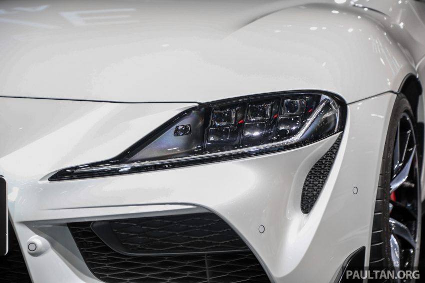 A90 Toyota Supra 亮相曼谷国际车展，今年将在泰国发布 91661