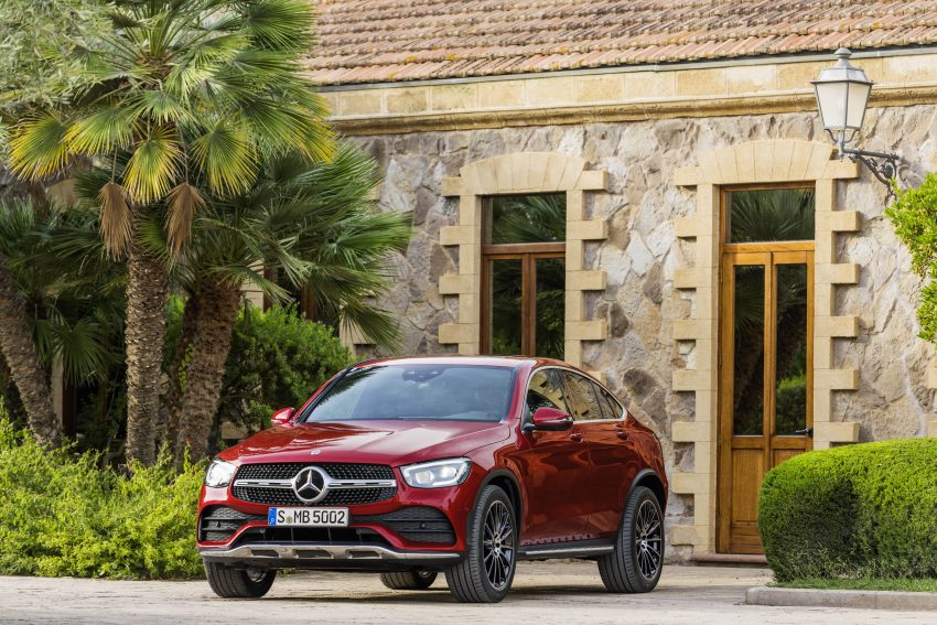 Mercedes-Benz GLC Coupe 小改款官图，纽约车展首发 91057