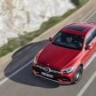 Mercedes-Benz GLC Coupe 小改款官图，纽约车展首发
