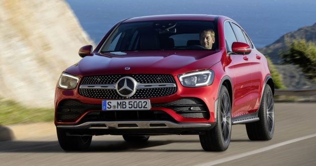 Mercedes-Benz GLC Coupe 小改款官图,纽约车展首发