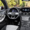 Mercedes-Benz GLC Coupe 小改款官图，纽约车展首发