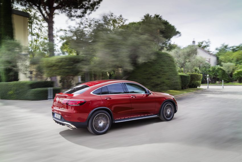Mercedes-Benz GLC Coupe 小改款官图，纽约车展首发 91053