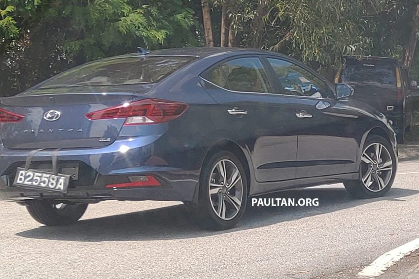 谍照：小改款 Hyundai Elantra AD 现身大马，发布在即？ 91746