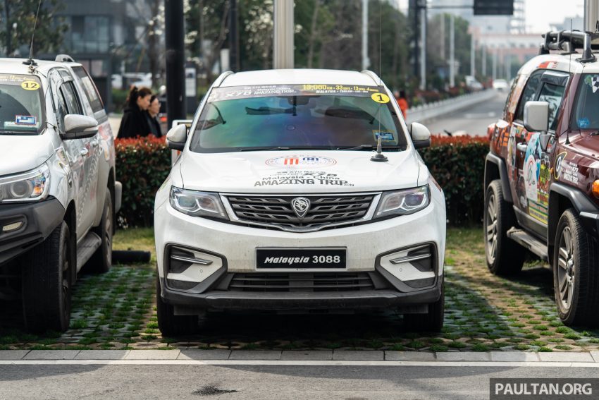 Proton X70 远征车队抵达杭州，豪言希望远征英国伦敦 90980