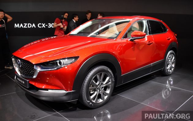 Mazda CX-30 日内瓦车展首发，定位于CX-3与CX-5之间