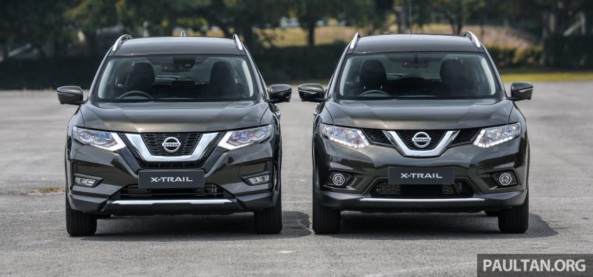 图集：T32 Nissan X-Trail，2019年小改款前后实车对比 90487