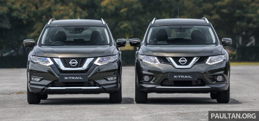 图集：T32 Nissan X-Trail，2019年小改款前后实车对比 90488