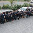 远征中国杭州吉利总部的 Proton X70 车队路途进展顺利