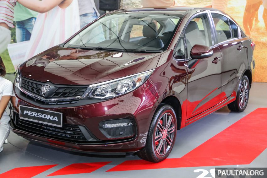 Proton Persona 小改款本地媒体预览，依然维持4等级 90303