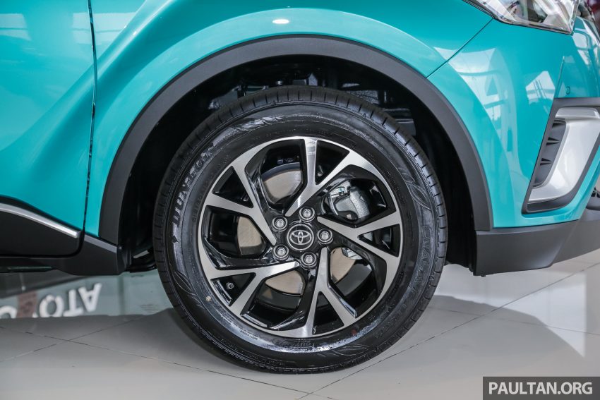 图集：2019 Toyota C-HR，换装新双色轮圈、中控屏幕 89284