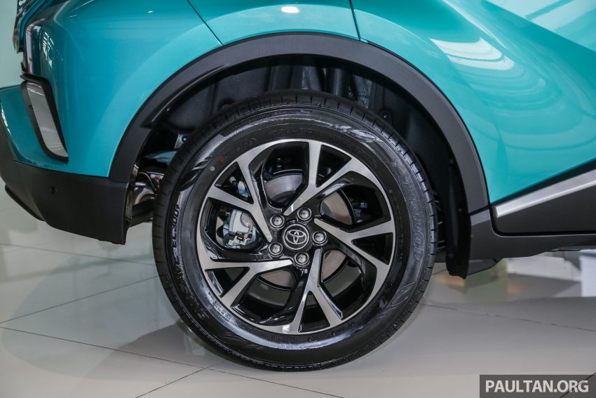 图集：2019 Toyota C-HR，换装新双色轮圈、中控屏幕 89285