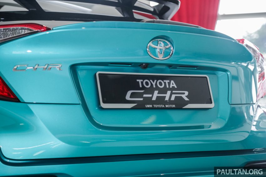 图集：2019 Toyota C-HR，换装新双色轮圈、中控屏幕 89289