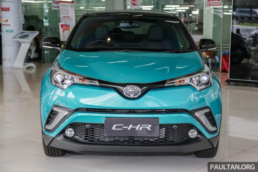 图集：2019 Toyota C-HR，换装新双色轮圈、中控屏幕 89274