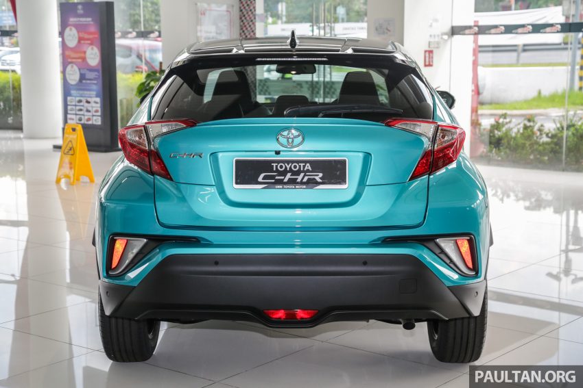 图集：2019 Toyota C-HR，换装新双色轮圈、中控屏幕 89275