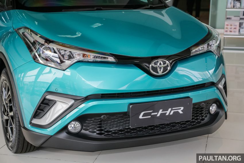 图集：2019 Toyota C-HR，换装新双色轮圈、中控屏幕 89276
