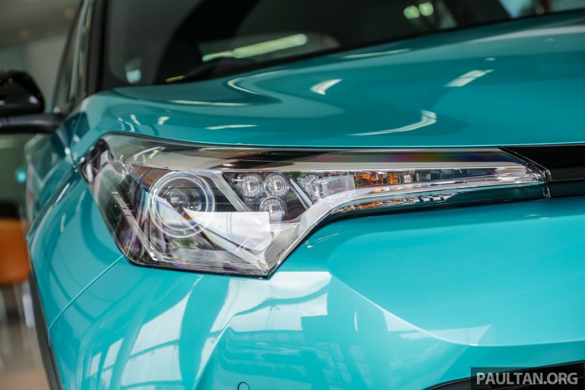 图集：2019 Toyota C-HR，换装新双色轮圈、中控屏幕 89277