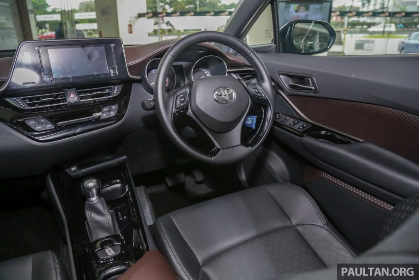 图集：2019 Toyota C-HR，换装新双色轮圈、中控屏幕 89310