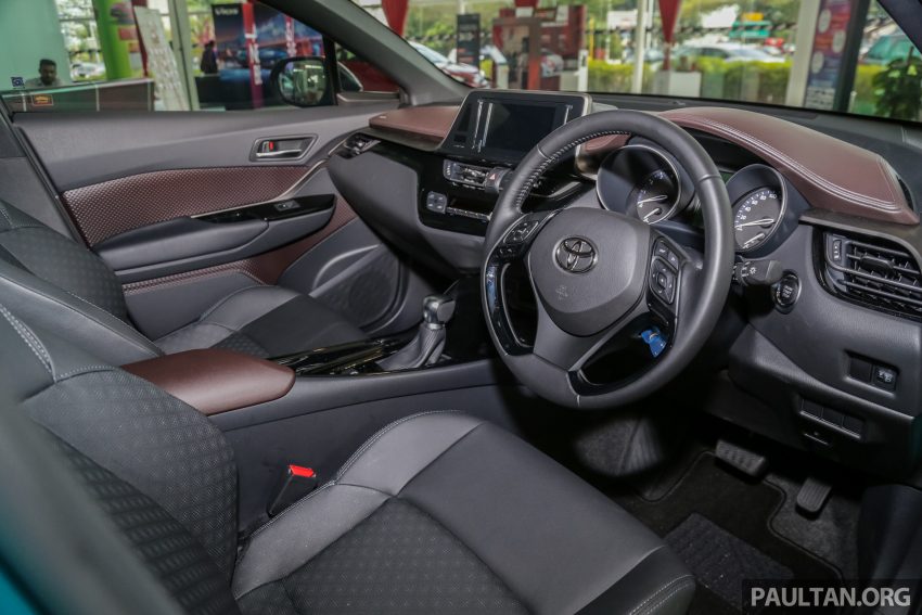 图集：2019 Toyota C-HR，换装新双色轮圈、中控屏幕 89296
