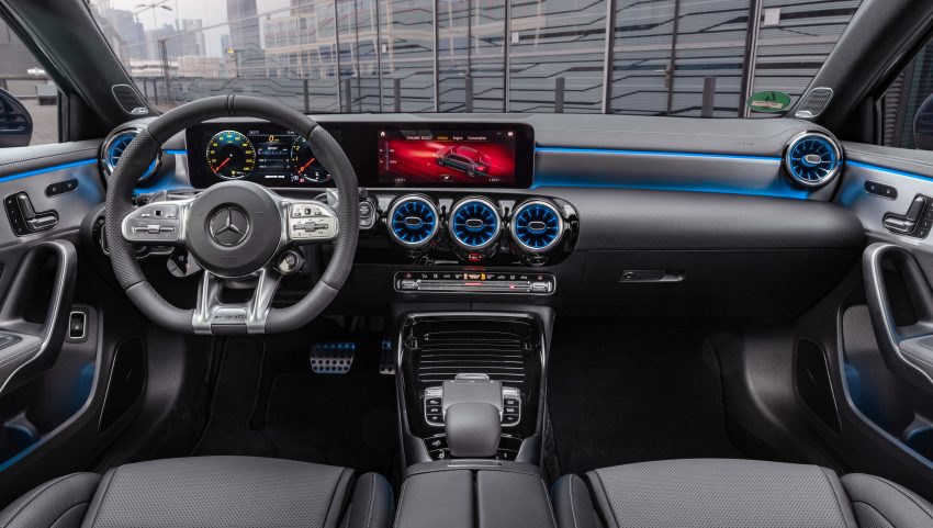 V177 Mercedes-AMG A 35 Sedan 官图发布，4.8秒破百 91693