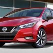 全新大改款 Nissan Almera 被指11月将在泰国市场发布